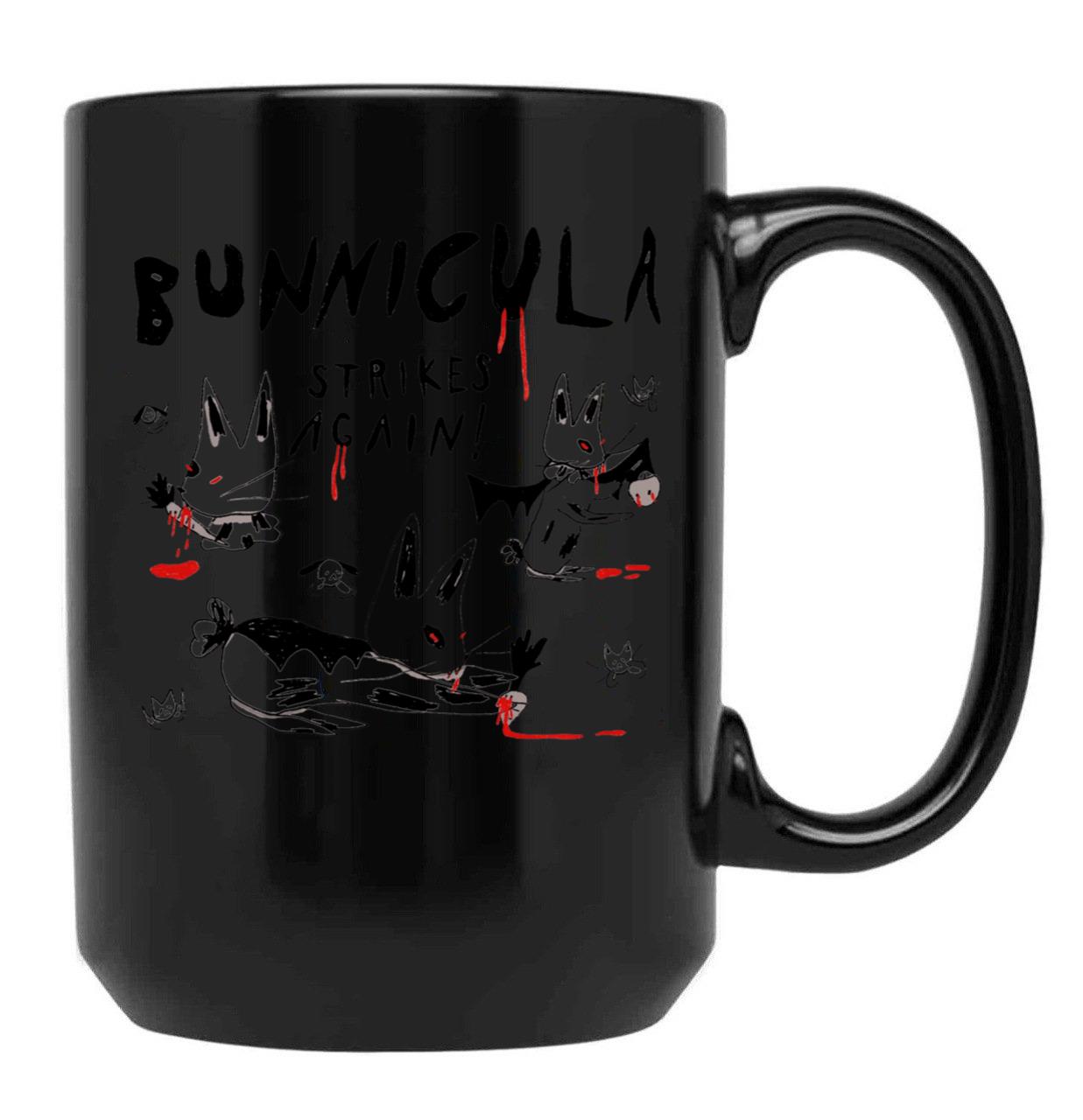 Bunnicula Strikes Again! Classic Black Coffee Mug, Gift Coffee Mug