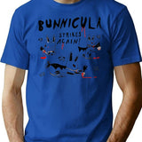 Bunnicula Strikes Again! Classic Premium Heavyweight Cotton T-Shirt - Blue