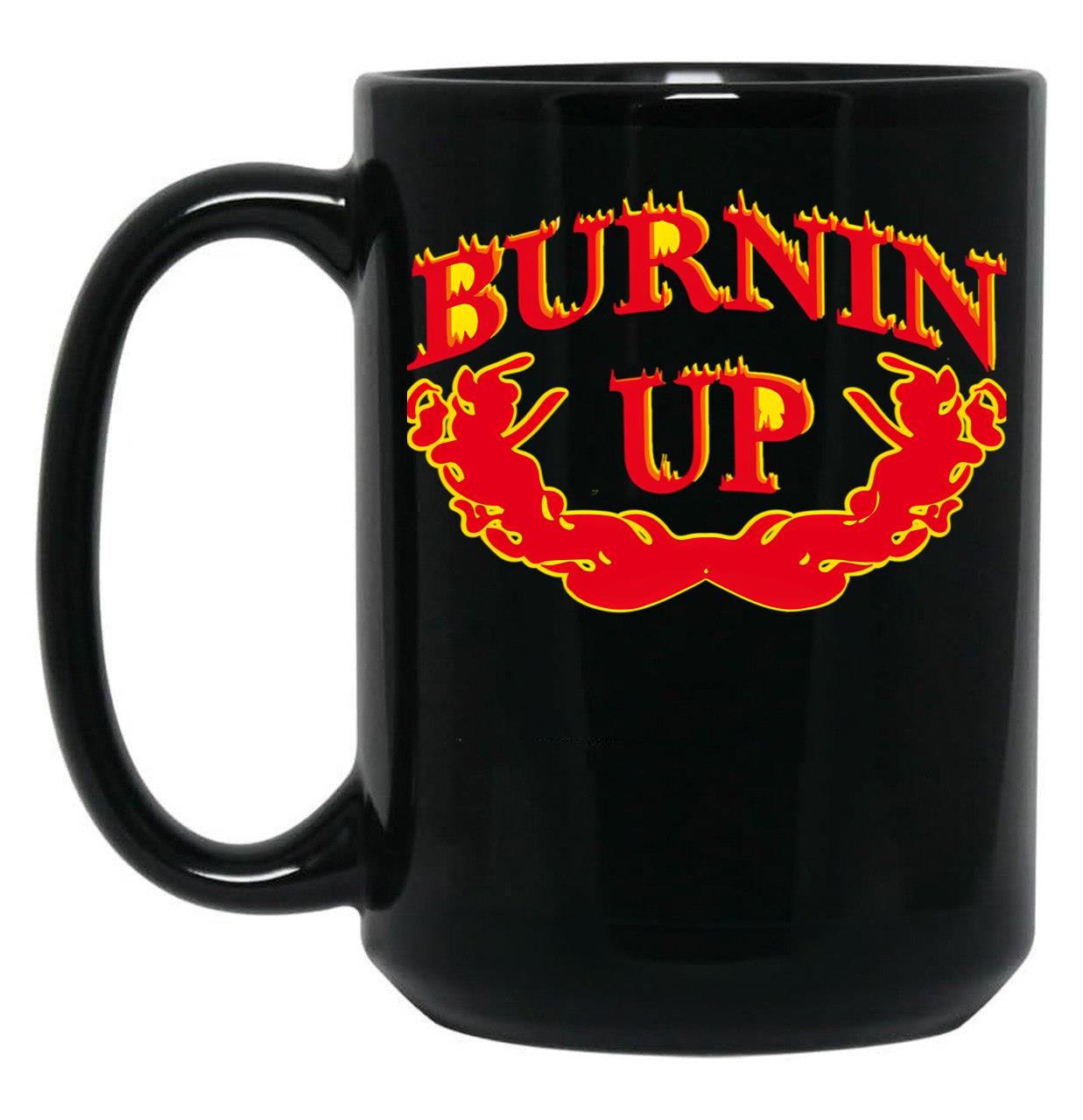 Burnin X27Up (For You Baby) Classic Black Coffee Mug, Gift Coffee Mug