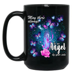Butterflies Black Coffee Mug