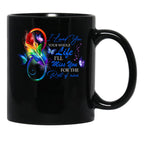 Butterfly Black Coffee Mug - Black