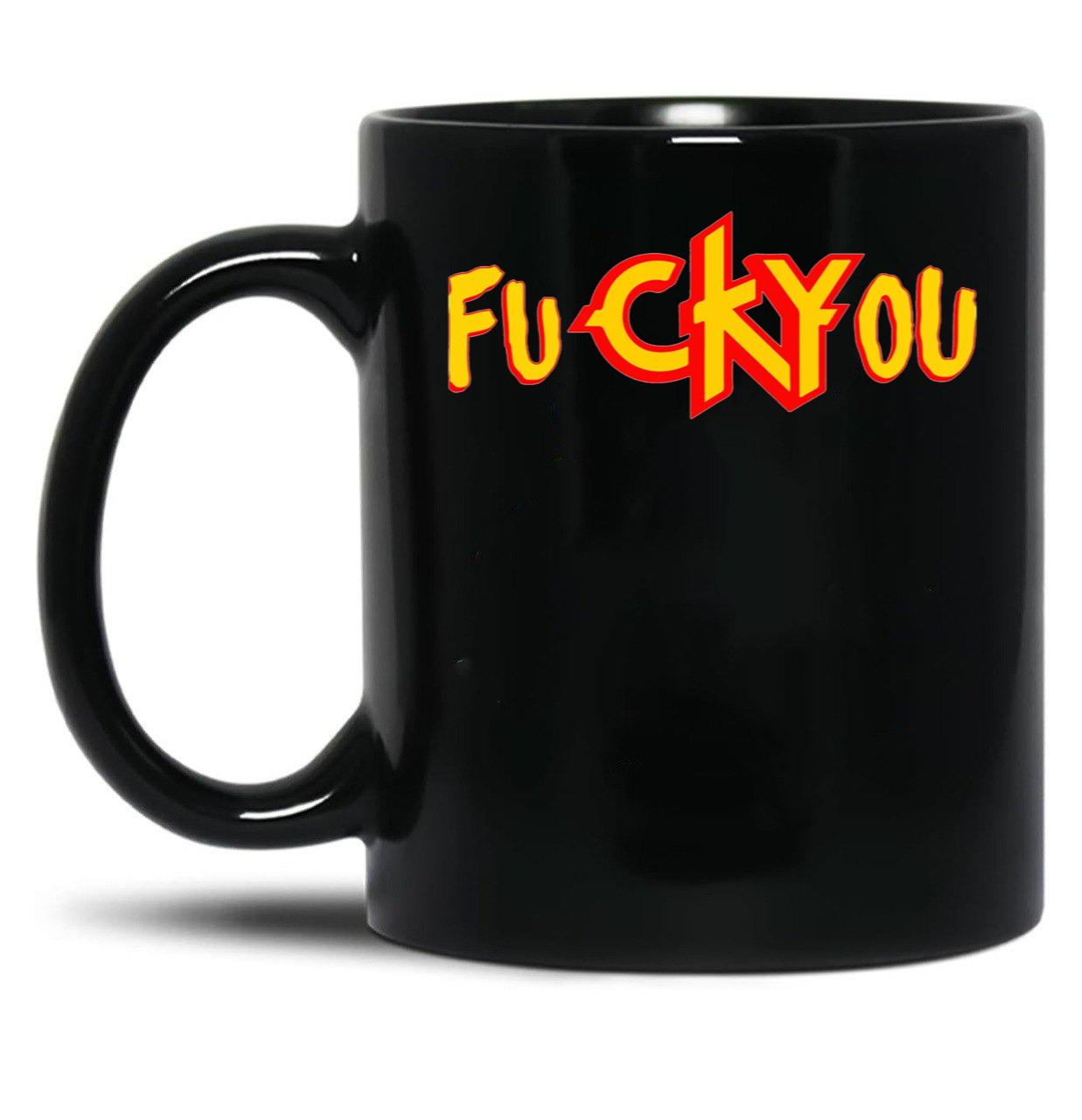 CKY Fu Black Coffee Mug, Gift Coffee Mug