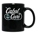 Cabot Cove Black Coffee Mug, Gift Coffee Mug - Black