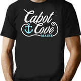 Cabot Cove Premium Heavyweight Cotton T-Shirt - Black
