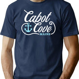 Cabot Cove Premium Heavyweight Cotton T-Shirt - Navy