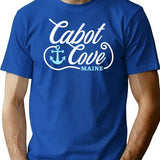 Cabot Cove Premium Heavyweight Cotton T-Shirt - Blue