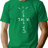 Cactus Jack Shirt T-Shirt for Men & Women, T-Shirts Graphic Tee - Green