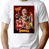 Cafe Clown T-Shirt for Men & Women, T-Shirts Graphic Tee - White