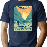 Cair Paravel Narnia T-Shirt for Men & Women, T-Shirts Graphic Tee - Navy