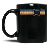 Cairn Terrier Vintage Retro Pet Lover Black Coffee Mug, Gift Coffee Mug - Black