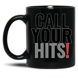 Call Your Hits Airsoft Black Coffee Mug, Gift Coffee Mug - Black