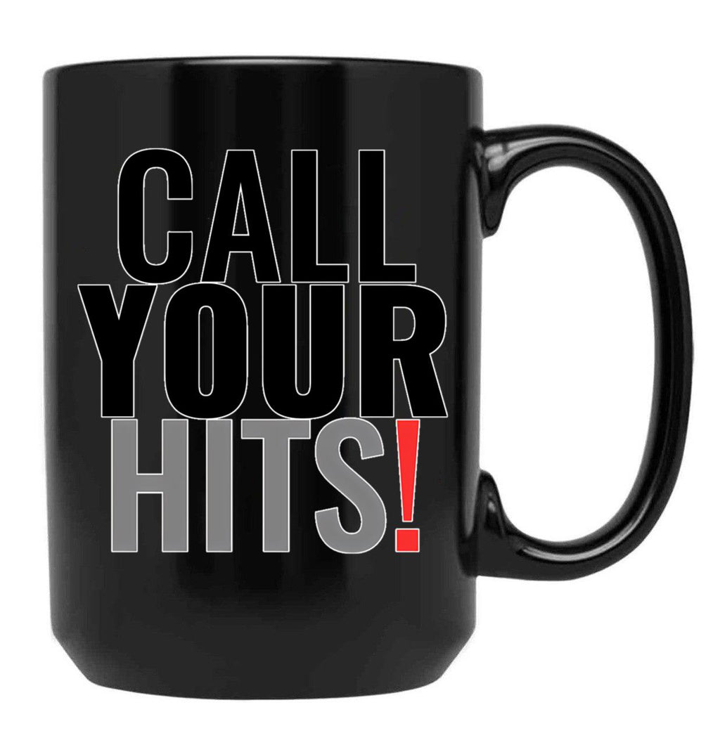 Call Your Hits Airsoft Black Coffee Mug, Gift Coffee Mug
