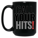 Call Your Hits Airsoft Black Coffee Mug, Gift Coffee Mug