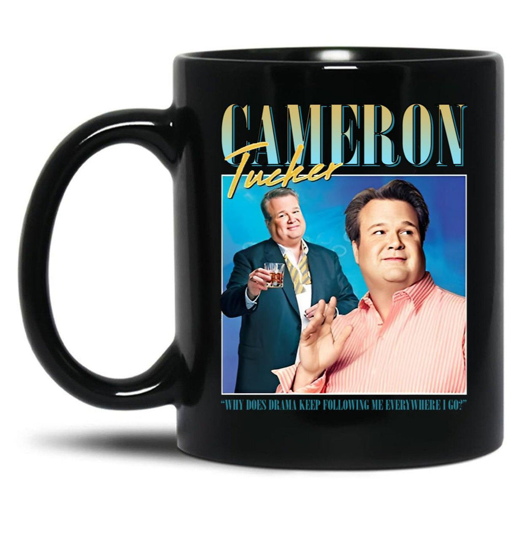 Cameron Tucker Black Coffee Mug, Gift Coffee Mug
