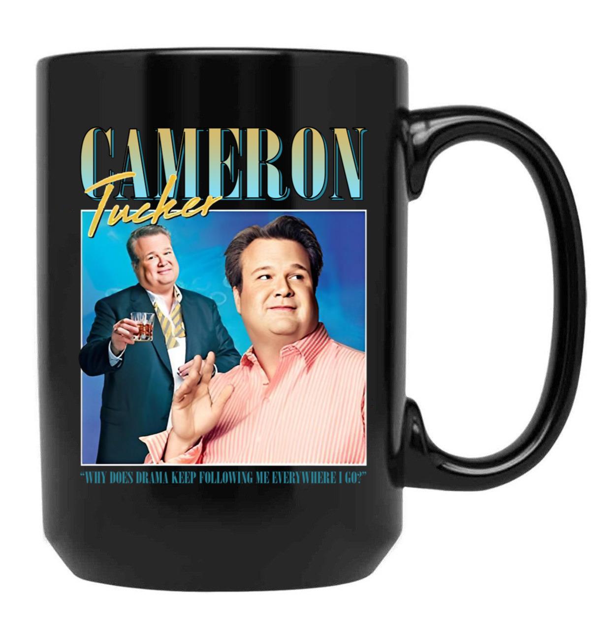 Cameron Tucker Black Coffee Mug, Gift Coffee Mug