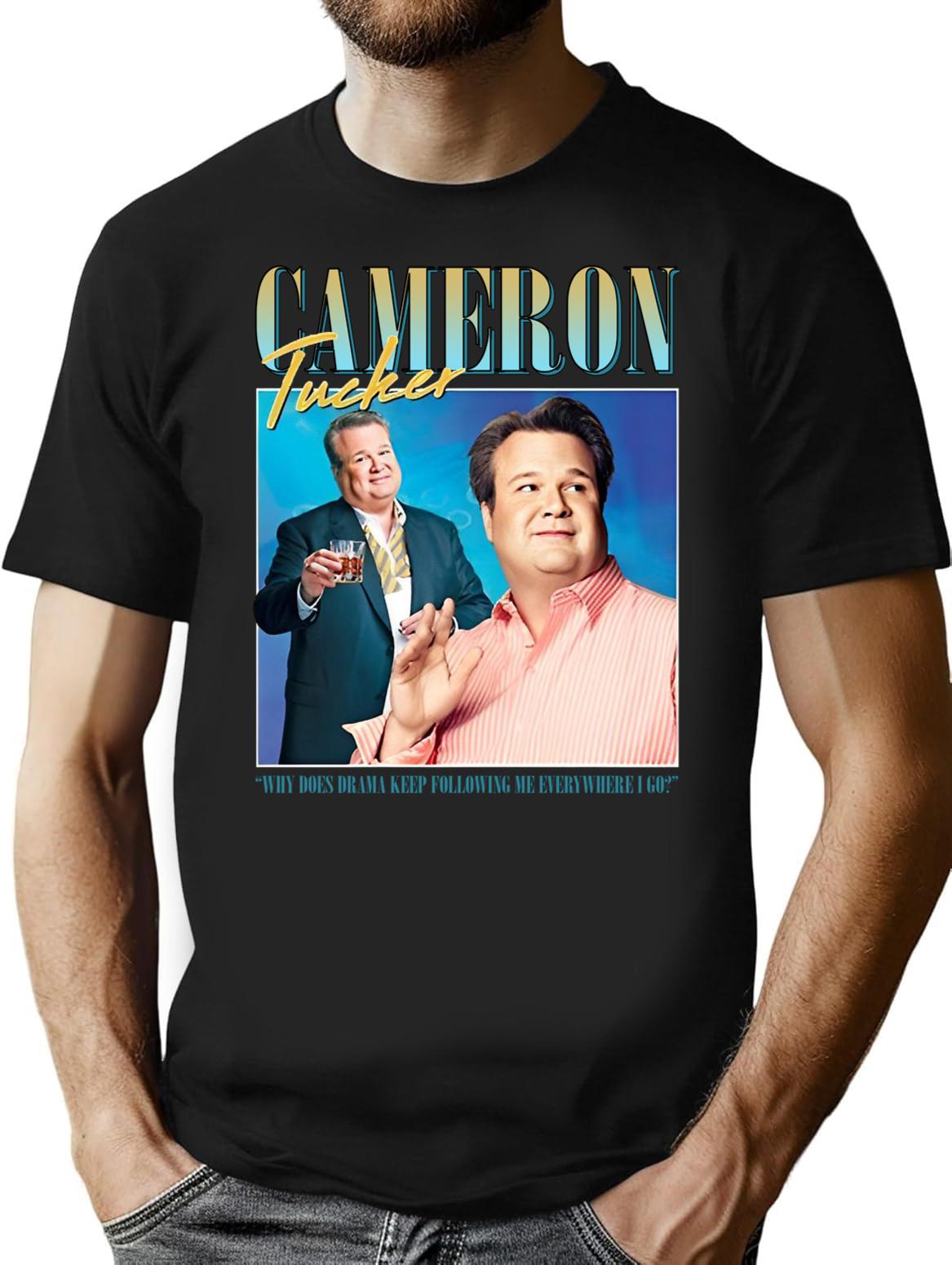 Cameron Tucker Premium Heavyweight Cotton T-Shirt - Black