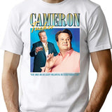 Cameron Tucker Premium Heavyweight Cotton T-Shirt - White