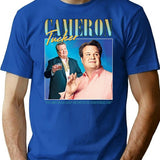 Cameron Tucker Premium Heavyweight Cotton T-Shirt - Blue