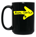 Camino De Santiago Buen Camino Black Coffee Mug, Gift Coffee Mug
