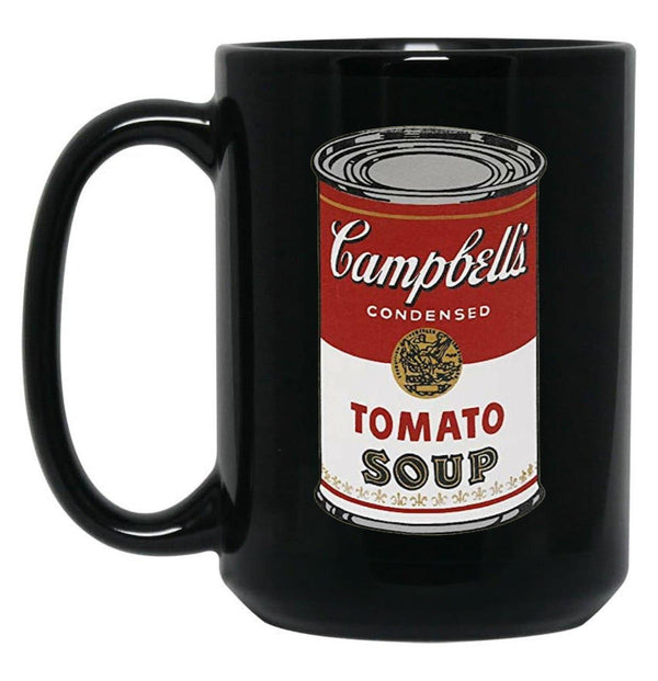 Campbell's Soup Black Coffee Mug, Gift Coffee Mug - Black