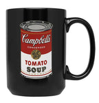 Campbell's Soup Black Coffee Mug, Gift Coffee Mug