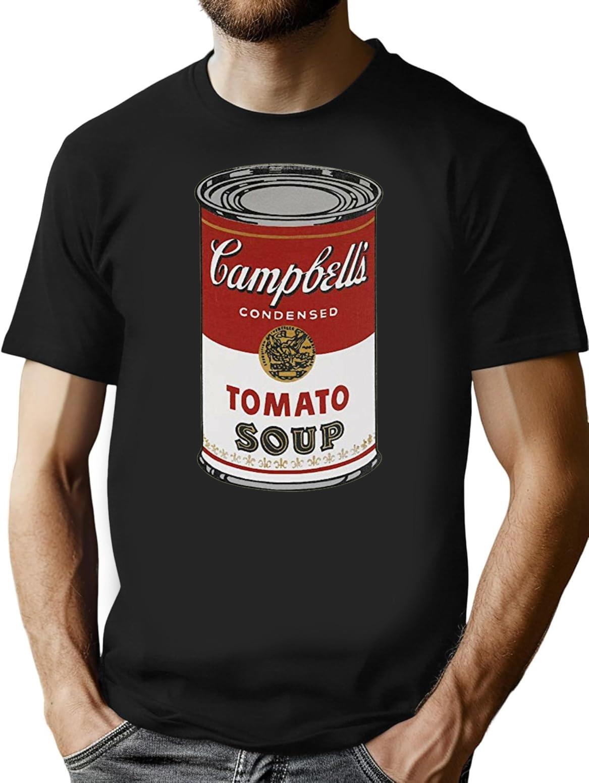 Campbell's Soup Premium Heavyweight Cotton T-Shirt - Black