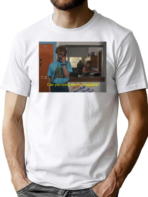 Can You Bring Me My Chapstick Premium Heavyweight Cotton T-Shirt - White