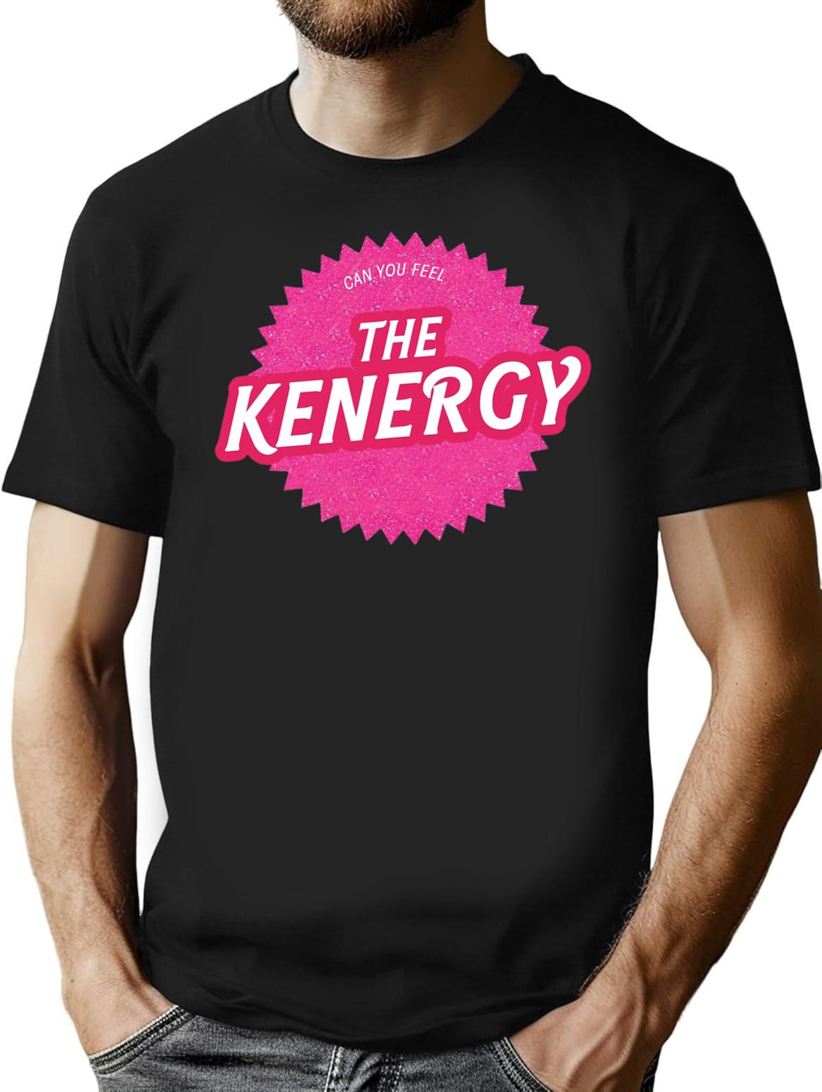 Can You Feel The Kenergy Premium Heavyweight Cotton T-Shirt - Black