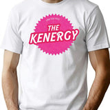 Can You Feel The Kenergy Premium Heavyweight Cotton T-Shirt - White