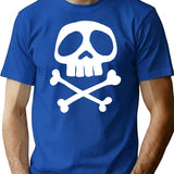 Captain Harlock Danzig Misfits Classic Premium Heavyweight Cotton T-Shirt - Blue