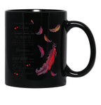 Cardinal I Thought Of You Today But That Is Nothing Black Coffee Mug - Black