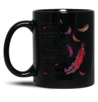 Cardinal I Thought Of You Today But That Is Nothing Black Coffee Mug