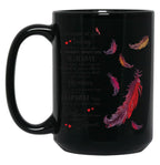 Cardinal I Thought Of You Today But That Is Nothing Black Coffee Mug