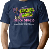 Carlton Banks Dance Studio Premium Heavyweight Cotton T-Shirt - Navy