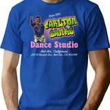 Carlton Banks Dance Studio Premium Heavyweight Cotton T-Shirt - Blue