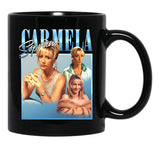Carmela Soprano Classic Black Coffee Mug, Gift Coffee Mug - Black