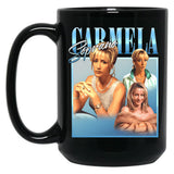 Carmela-Soprano Classic Black Coffee Mug, Gift Coffee Mug