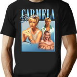 Carmela Soprano Classic Premium Heavyweight Cotton T-Shirt - Black