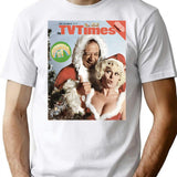 Carry On Christmas T-Shirt for Men & Women, T-Shirts Graphic Tee - White
