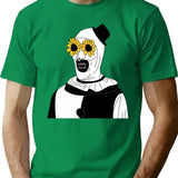 Cart The Clown T-Shirt for Men & Women, T-Shirts Graphic Tee - Green