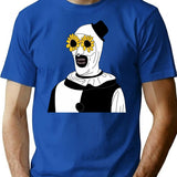 Cart The Clown T-Shirt for Men & Women, T-Shirts Graphic Tee - Blue