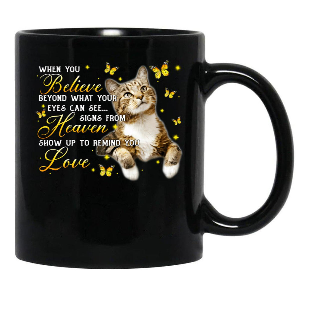 Cat Lover Black Coffee Mug - Black