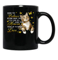Cat Lover Black Coffee Mug - Black