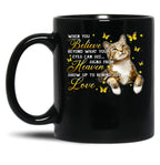 Cat Lover Black Coffee Mug
