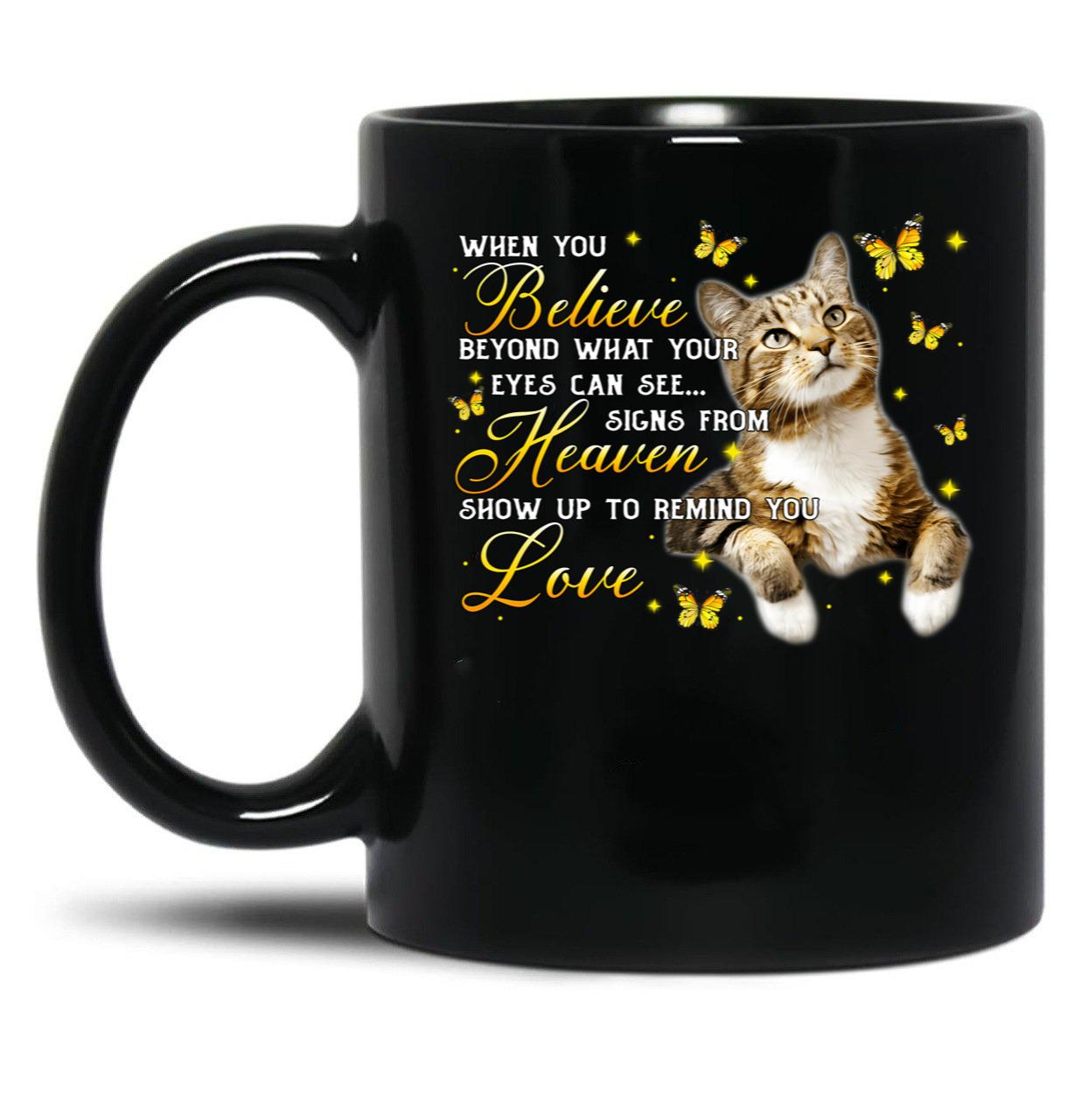 Cat Lover Black Coffee Mug