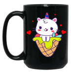 Cat Mom (7) Black Coffee Mug, Gift Coffee Mug