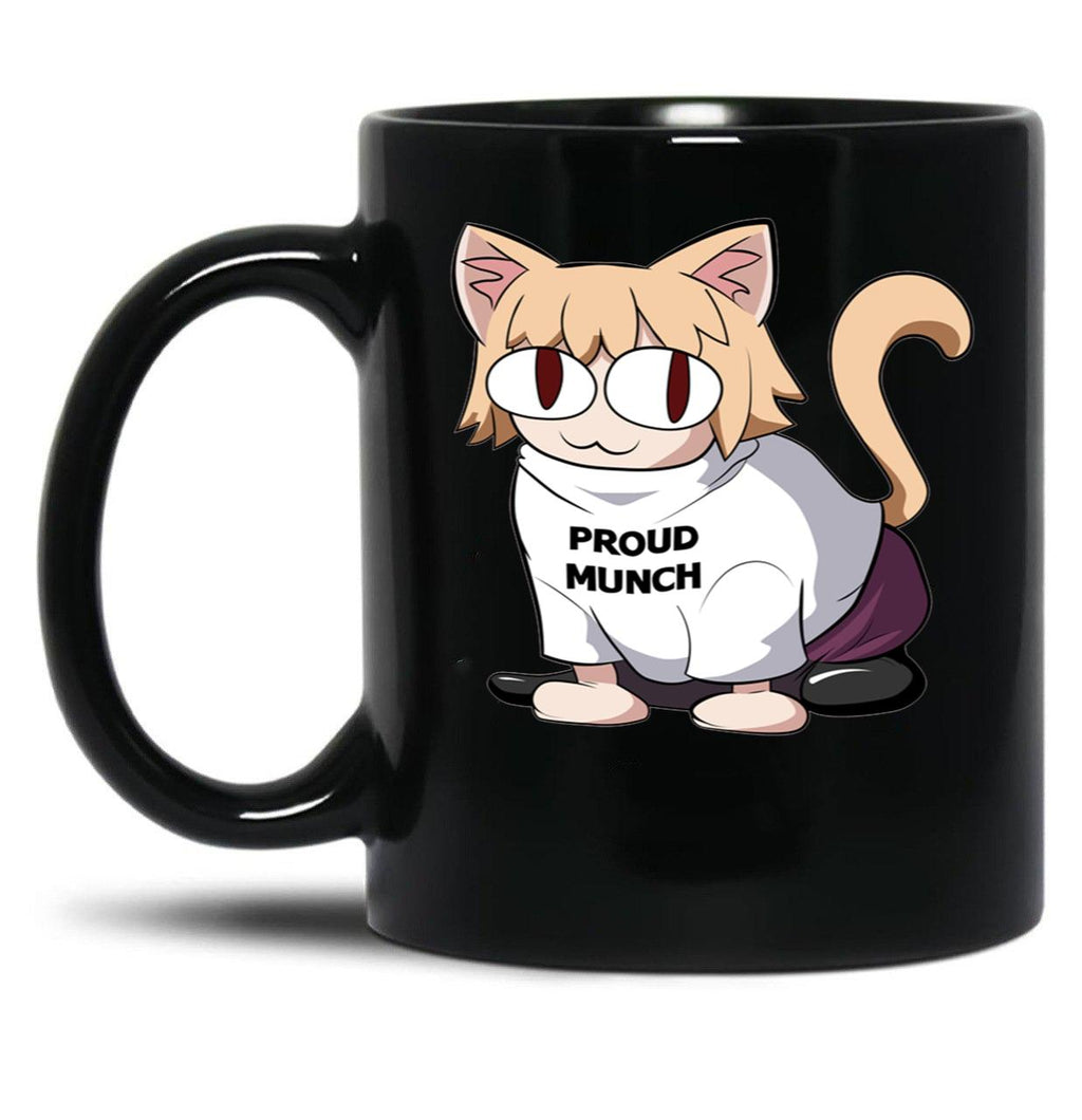 Cat Neco Arc Black Coffee Mug, Gift Coffee Mug