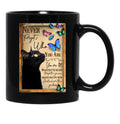 Cat Never Forget Who You Are For Cat Lover Black Coffee Mug - Black