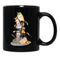 Cat Tower Black Coffee Mug, Gift Coffee Mug - Black