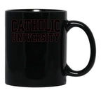 Catholic UNIVERSITY of America Black Coffee Mug, Gift Coffee Mug - Black